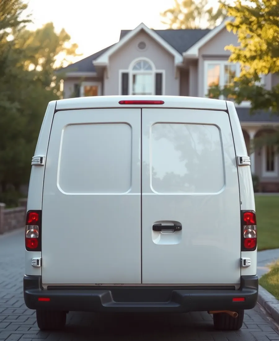 Service van used for on-site inspections